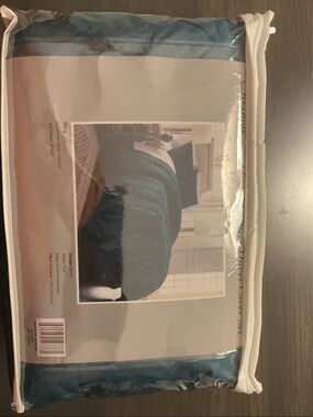 Teal Solid Duvet Cover Set - Soft Microfiber Bedding